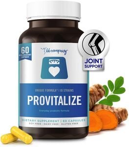 BB Company Provitalize | Probiotics for Women Digestive Health, Menopause | Sexy Midsection Curves, Bloat, Joint Support | Turmeric Curcumin | Packaging Vary | Now (Formerly Better Body Co.)(60 Ct)