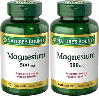 Magnesium Tablets for Bone & Muscle Support