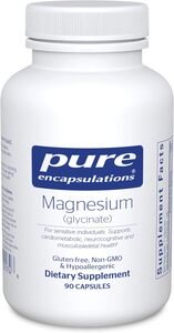 Pure Encapsulations Magnesium (Glycinate) - Supplement to Support Stress Relief, Sleep, Heart Health, Nerves, Muscles, and Metabolism* - with Magnesium Glycinate