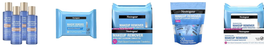 Makeup remover wipes for sensitive skin