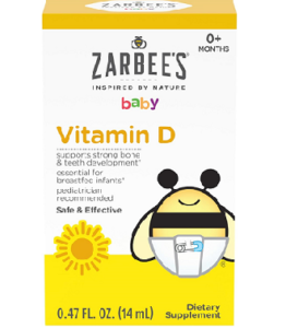 Zarbee's Vitamin D Drops for Infants